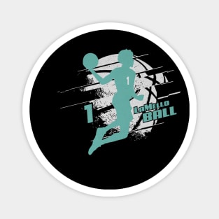 LaMelo Ball Charlotte Silhouette Magnet